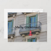 Frohe Weihnachten! Feiertagspostkarte (Vorne/Hinten)