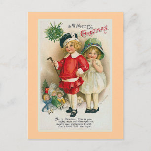 "Frohe Weihnachten" Feiertagspostkarte