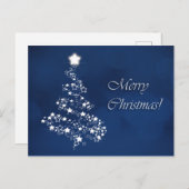 "Frohe Weihnachten" Feiertagspostkarte (Vorne/Hinten)