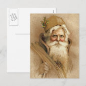 "Frohe Weihnachten" Feiertagspostkarte (Vorne/Hinten)