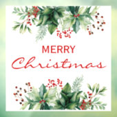 Frohe Weihnachten Fensteraufkleber (Blatt 3)