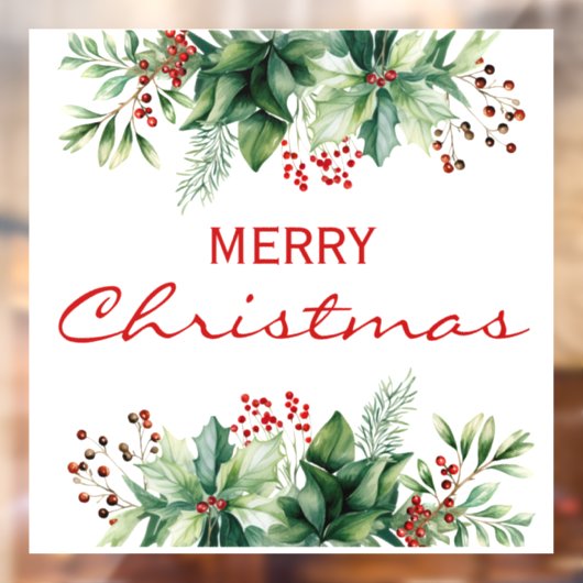 Frohe Weihnachten Fensteraufkleber (Blatt 2)