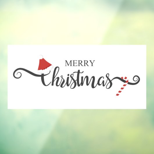 Frohe Weihnachten Fensteraufkleber (Blatt 3)