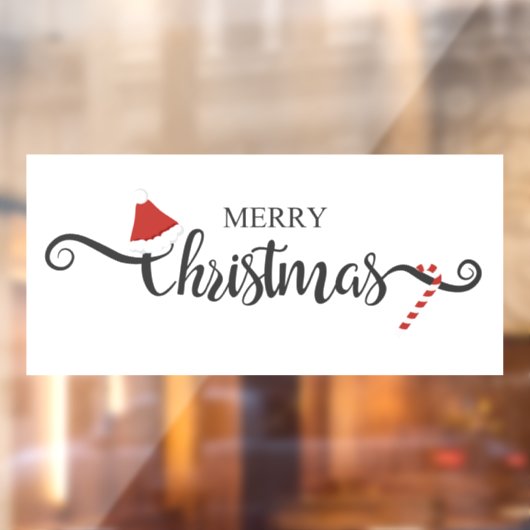 Frohe Weihnachten Fensteraufkleber (Blatt 2)