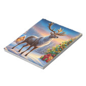 Frohe Weihnachten Fensteraufkleber Notizblock (Rotiert)