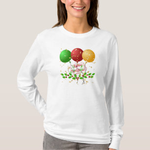 Frohe Weihnachten, festliches Design, T-Shirt