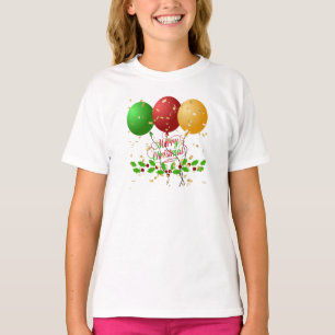 Frohe Weihnachten, festliches Design, T-Shirt
