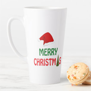 Frohe Weihnachten Festliches Geschenkdesign Milchtasse