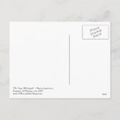 Frohe Weihnachten. Fine Art Christmas Postkarten (Rückseite)