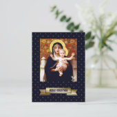 Frohe Weihnachten Fine Art Weihnachten Postkarten (Stehend Vorderseite)