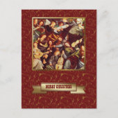 Frohe Weihnachten Fine Art Weihnachten Postkarten (Vorderseite)