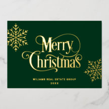 Frohe Weihnachten Firmengrüße Gold