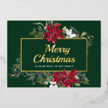 Frohe Weihnachten Firmengrüße Gold