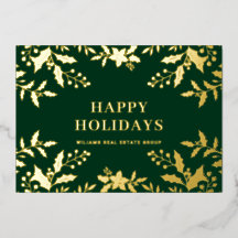 Frohe Weihnachten Firmengrüße Gold