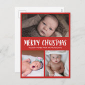 Frohe Weihnachten | First Baby Christmas Foto | Ro (Vorne/Hinten)