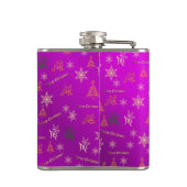 frohe Weihnachten Flachmann (Rückseite)