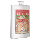 Frohe Weihnachten Flachmann (Rechts)