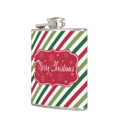 Frohe Weihnachten Flachmann (Links)