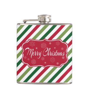 Frohe Weihnachten Flachmann