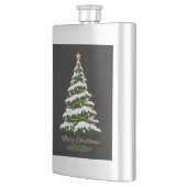 Frohe Weihnachten Flachmann (Links)