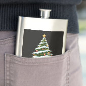 Frohe Weihnachten Flachmann (Beispiel)