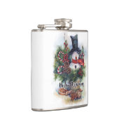 Frohe Weihnachten Flachmann (Rechts)