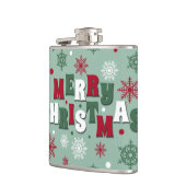 Frohe Weihnachten Flachmann (Links)