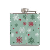 Frohe Weihnachten Flachmann (Rückseite)