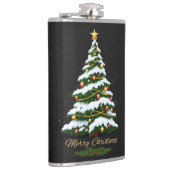 Frohe Weihnachten Flachmann (Rechts)