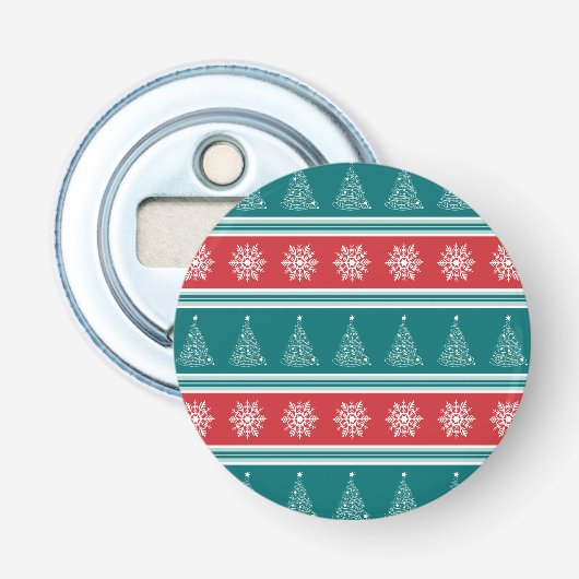 Frohe Weihnachten Flaschenöffner (Vorderseite)