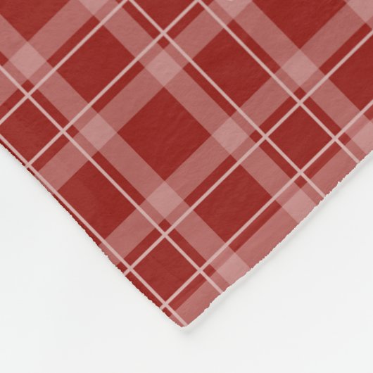 Frohe Weihnachten! Fleecedecke (Ecke)