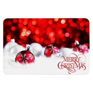"Frohe Weihnachten" Flexible Magnet