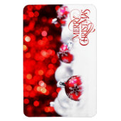 "Frohe Weihnachten" Flexible Magnet (Vertikal)