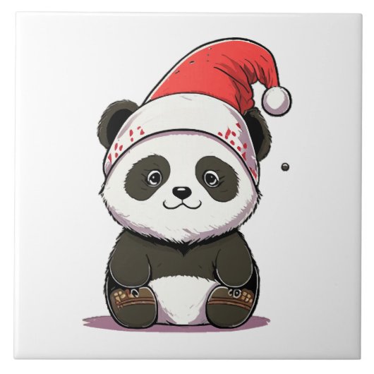 frohe Weihnachten Fliese (Vorderseite)