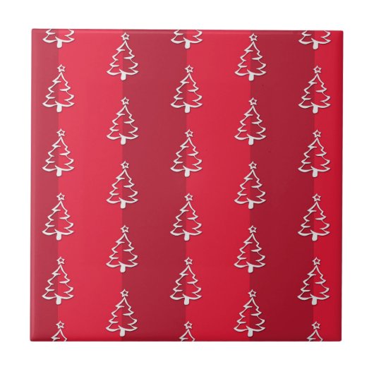 Frohe Weihnachten Fliese (Vorderseite)
