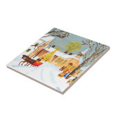 Frohe Weihnachten Fliese (Seite)