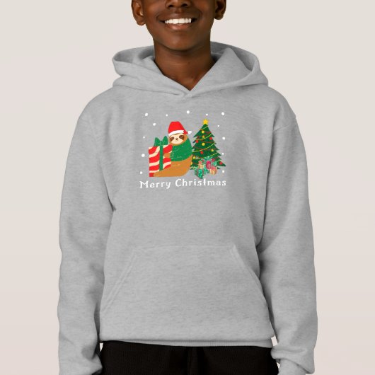 Frohe Weihnachten Flitterwochen Hoodie (Vorderseite)