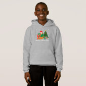 Frohe Weihnachten Flitterwochen Hoodie (Vorne ganz)