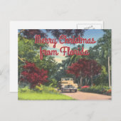 Frohe Weihnachten Florida Vintag Gruß (Vorne/Hinten)