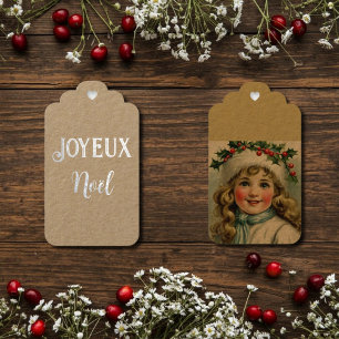 Frohe Weihnachten Folien-Geschenkanhänger Geschenkanhänger