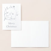 Frohe Weihnachten Folienkarte (Anzeige)