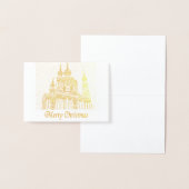 Frohe Weihnachten Folienkarte (Anzeige)