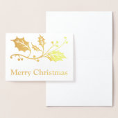 Frohe Weihnachten Folienkarte (Anzeige)