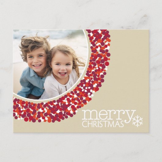 Frohe Weihnachten - Foto - Berry Kranz (Vorderseite)