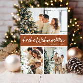 Frohe Weihnachten Foto Collage