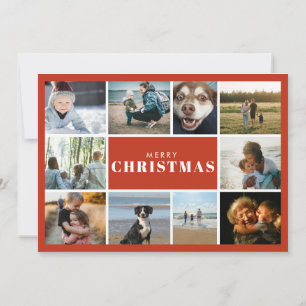 Frohe Weihnachten Foto Collage 