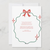 Frohe Weihnachten Foto-Collage  (Rückseite)