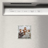 Frohe Weihnachten Foto Magnet (In Situ (Geschirrspüler))