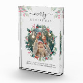 Frohe Weihnachten Foto Mistletoe Oma (Rechts)