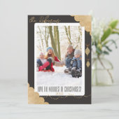 Frohe Weihnachten | Foto / Unterschrift | Ash Blac (Stehend Vorderseite)